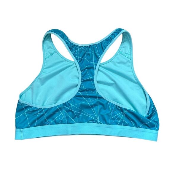 Old Navy Blue Geometric Sports Bra - Picture 2 of 3
